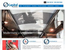 Tablet Screenshot of capitalascensores.com